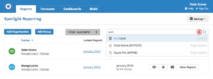 Global Search - Spotlight Reporting customer dashboard update Global Search - Spotlight Reporting customer dashboard update