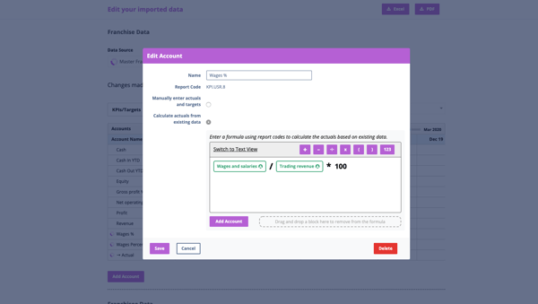 KPI Builder Rankings Page